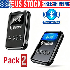 USB Bluetooth 5.0 Transmitter Receiver 4in1 Wireless Audio 3.5mm Aux Car Adapter picture