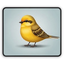 Cute Yellow Bird Gaming Mouse Pad picture