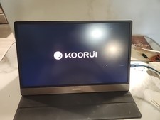 Esports Color Display Monitor 15.6 Inch Koorui 15B1 Black Rechargeable Tested picture