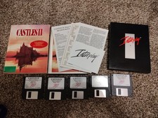 Castles II: Siege & Conquest (PC Game, 1992) Complete Big Box 3.5 Floppy disk picture