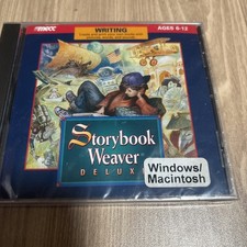 1996 MECC Storybook Weaver Deluxe Writing CD ROM ~ PC or MAC Ages 6 and up picture