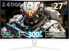 Z-Edge 27-Inch Curved Gaming Monitor - 300Hz, 3000:1 Contrast for E-Sports picture