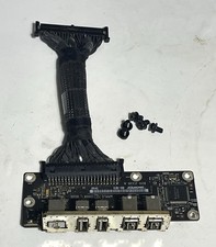 Apple Mac Pro A1289 Front Panel I/O USB Audio Board 820-2338-A Cable & Screws picture