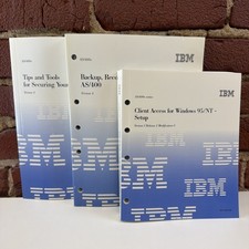 3 IBM AS/400e manual and Handbooks Version 4 Backup, Tip and Tools Windows 95 picture