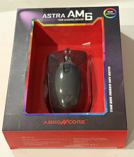 ABKONCORE Astra AM6 RGB Gaming Mouse Wired Spectrum Lighting NEW picture