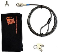 DELL Noble Locks TZ04T Compact Wedge Lock with Barrel Key Stainless steel 1.82m picture