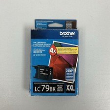 Genuine Brother LC79BK XXL Black Super High Yield Ink Cartridge Exp 08/2025 picture