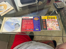 3 WORK CD - MAVIS BEACON TYPING #12, CANON CREATIVE PRO, & DESKTOP PUBLISHER picture