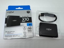 Crucial Portable SSD X10 Pro 4TB USB-C Portable External SSD (CT4000X10PROSSD9) picture