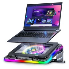 AICHESON Laptop Cooling Stand Gaming RGB Cooler for 15-19 inch Heavy Laptop picture