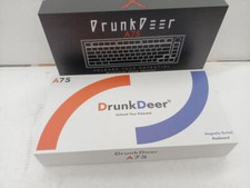 Drunkdeer A75 Magnetic Switch Keyboard Good Condition Used picture