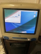 1998 Apple iMac G3 Teal vintage Apple imac all in one Computer picture