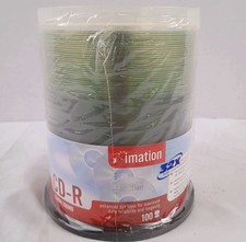 Imation CD-R 32x 80 Min 700MB 100 Pack Spindle New and Sealed picture