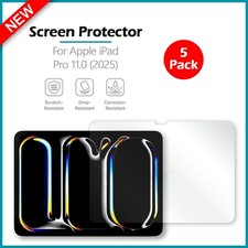 5-Pack LCD Ultra Clear HD Screen Protector for Apple iPad Pro 13.0 (2025) picture