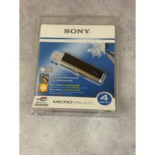 USM4GJ - SONY - USB 2.0 FLASH DRIVE - MICROVAULT - 4GB NEW SEALED picture