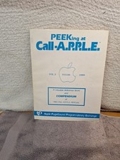 Vintage PEEKing At Call A.P.P.L.E VOL 3 1980 Apple Pugetsound Program Library  picture