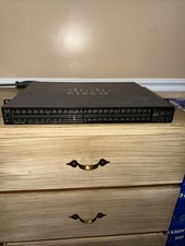 Cisco SG500X-48MP 48 Port Managed Gigabit Network Switch Powers On  picture