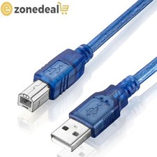 USB Printer Cable 6FT - Fast USB 2.0 Connection for Mice, Keyboards, Printers picture