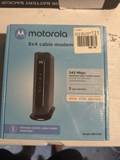 NEW SEALED Motorola MB7220-10 8x4 343Mbps DOCSIS 3.0 Cable Modem picture