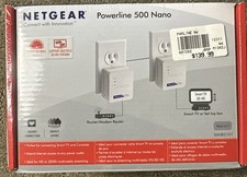 Netgear Powerline 500 Nano XAVB5101 - 100PAS NEW SEALED picture