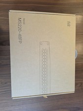 Cisco Meraki MS220-48FP-HW 48-Port PoE+ Gigabit Switch Open Box Unused picture