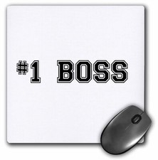 3dRose #1 Boss - Number One Best Greatest Boss - Work and Office gifts - fun fla picture
