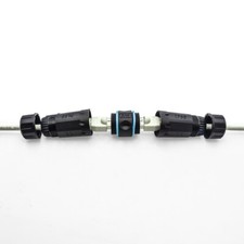 CAT6 CAT5e Inline Shielded Female RJ45 Outdoor Waterproof Ethernet Cable Coupler picture