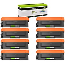 8PK TN660 TN-660 Toner Cartridge Fits For Brother DCP-L2520DW L2540DW HL-L2300D picture