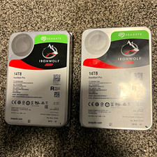Seagate IronWolf Pro 14TB 3.5in SATA HDD 7200RPM 256MB ST14000NE0008 picture