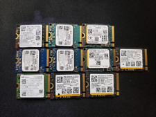 [ BULK LOT of 10] NVMe 256GB SSD 2230 Size Various Brands SAMSUNG HYNIX SANDISK picture