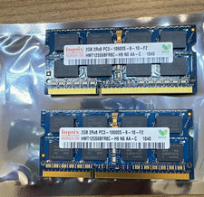 Hynix 4GB (2x2GB) DDR3 SO-DIMM 204-Pin PC3-10600S HMT125S6BFR8C-H9 picture