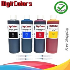 4X250ml BKCMY Ink Cartridge Refill Kit bottles For HP 60XL 61 62XL 63XL 64XL picture