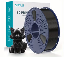SUNLU PETG 3D Printer Filament 1.75mm PETG 1KG/ROLL +/-0.02mm BLACK picture