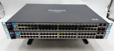 LOT OF 2 HP ProCurve 2610-48-PWR J9089A 48-Port PoE Ethernet Network Switch picture