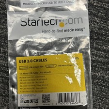 Startech USB 2.0 Cables 1m 3.3 Ft A To Micro B picture