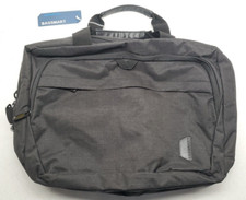 Bagsmart 17.3 Inch Expandable Laptop Computer Bag w/Luggage Strap Black picture