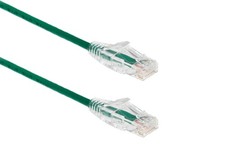 Cat6 Slim Ethernet Patch Cable, Snagless, 3 ft, Green picture