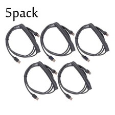 5pc CBA-U12-C09ZAR 9FT Coiled USB Cable For Motorola Symbol LS2200 LS2208 LS4208 picture
