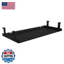 FRMSAET All-Metal 20/24/30 Inch Slide Out Drawer Platform (30 Inch, Black) LB picture