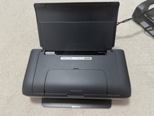 HP Officejet H470 Portable Mobile Inkjet Printer Powers On No Power Adapter picture