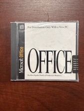 Microsoft Office 1994 4.2 Standard for MS Windows Rare CD Version Vintage Sealed picture