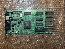 UNION Trident UTD74 9685B1 P12 PCI Video Graphics Card ProVidia 9685 Vintage picture