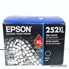 02/2023 EPSON 252XL High Capacity Black Ink Cartridge (T252XL120-S) picture