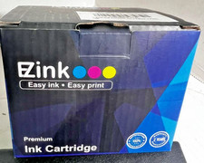 EZink Easy Print 5 Pack Ink Cartridges Open Box missing one cartridge & Expired picture