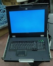 HP AG066A TFT7600RKM INTERNATIONAL VER. R/M KIT w/ 408965-001 KVM Over IP Switch picture