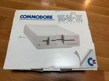 Commodore 1541-II Disk Drive w/ Manual, Cables, Box, Head Vibration Protector picture