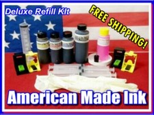 Ink Refill Kit For Canon PG-40, CL-41, PG-50, CL-51, PG-210, CL-211 Cartridges picture