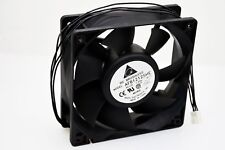 Delta AFB1212SHE 120mm x 38mm 4-Pin PWM Fan Server Case Water Cooling 151 CFM picture