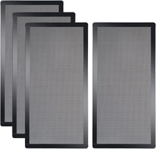 [4 Pack] 280X140Mm PC Case Dust Mesh Filter, Magnetic Frame Computer Fan Dust PC picture