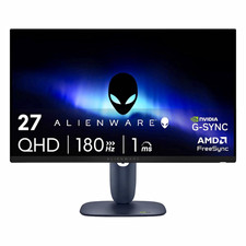 Alienware 27in QHD 180Hz 1ms LCD Gaming Monitor G-SYNC FreeSync USB Hub picture